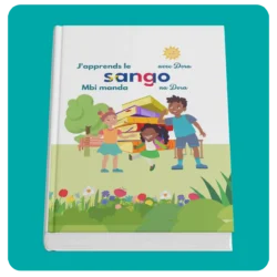 Couverture du livre pour enfants 'J’apprends le sango avec Dora